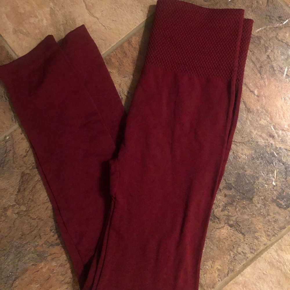 Fleece leggings